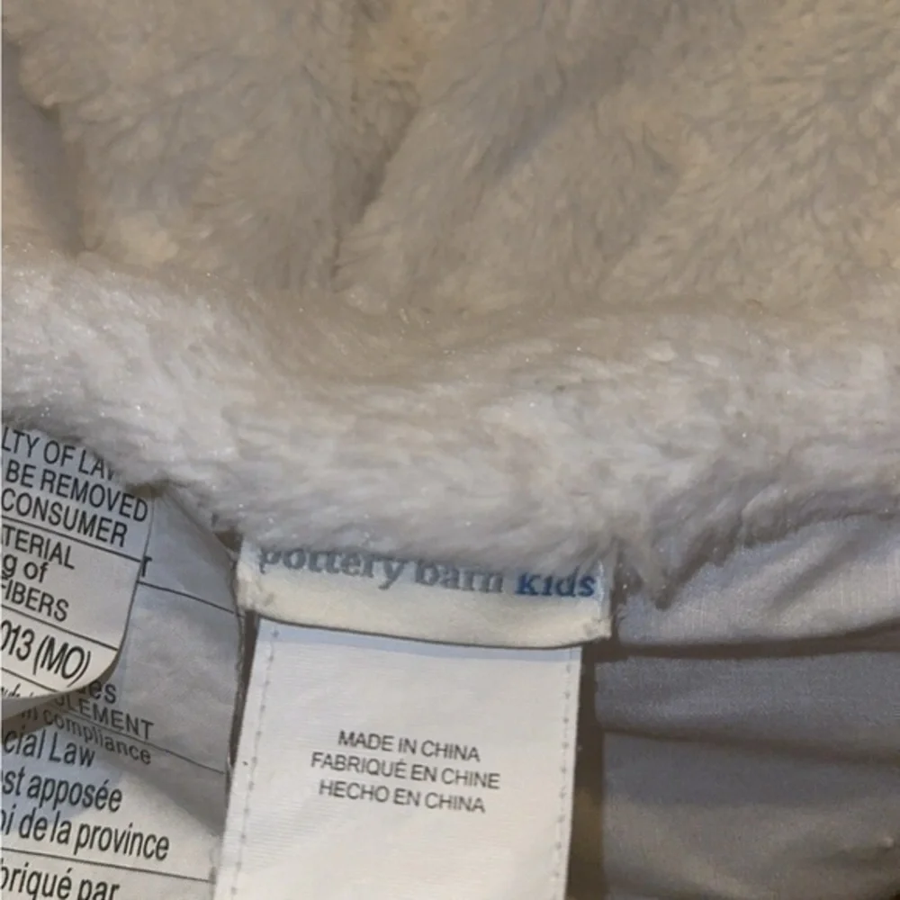 Pottery Barn Kids Lamb Critter Plush Play Mat 26” x‎ 34”